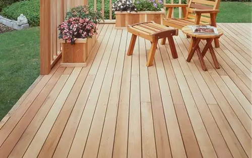 cedar-decking