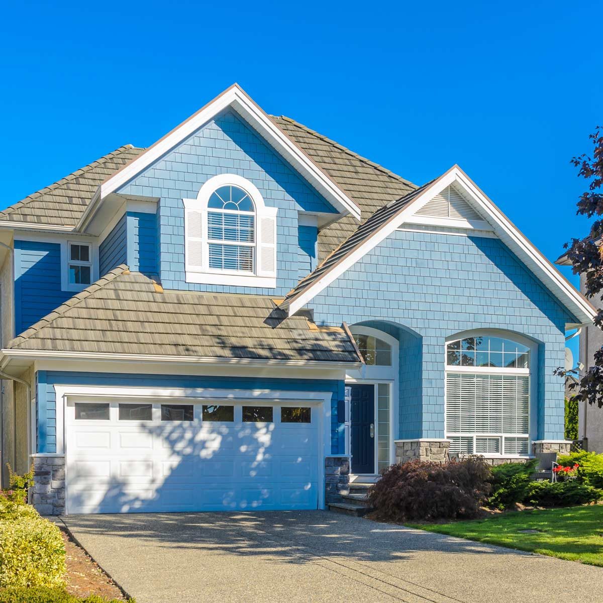 Sky-Blue-House